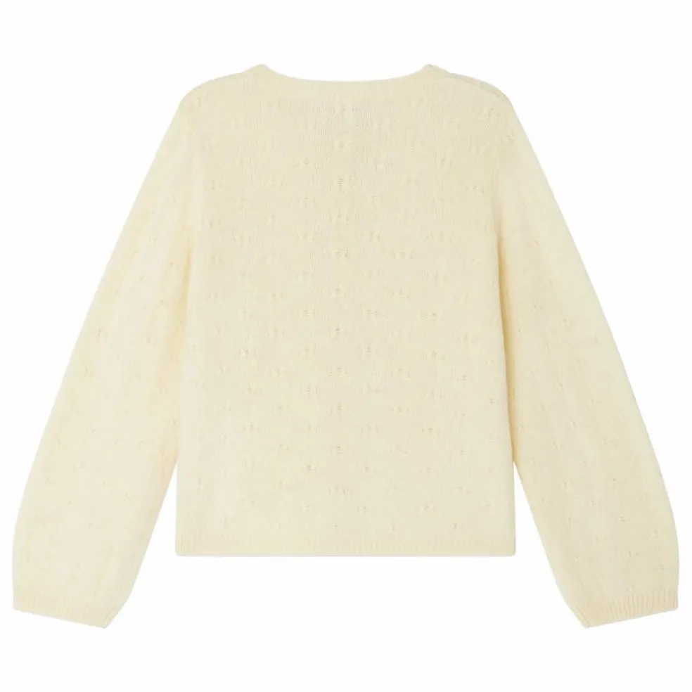 Gilet Jorna Alpaga | Jaune pâle