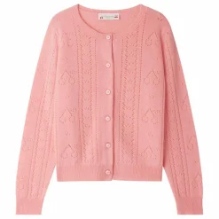 Gilet Josiane Cachemire | Rose