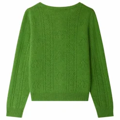 Gilet Josiane Cachemire | Vert