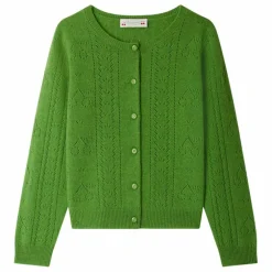 Gilet Josiane Cachemire | Vert