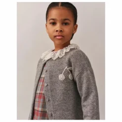 Gilet Judicael Cachemire | Gris chiné