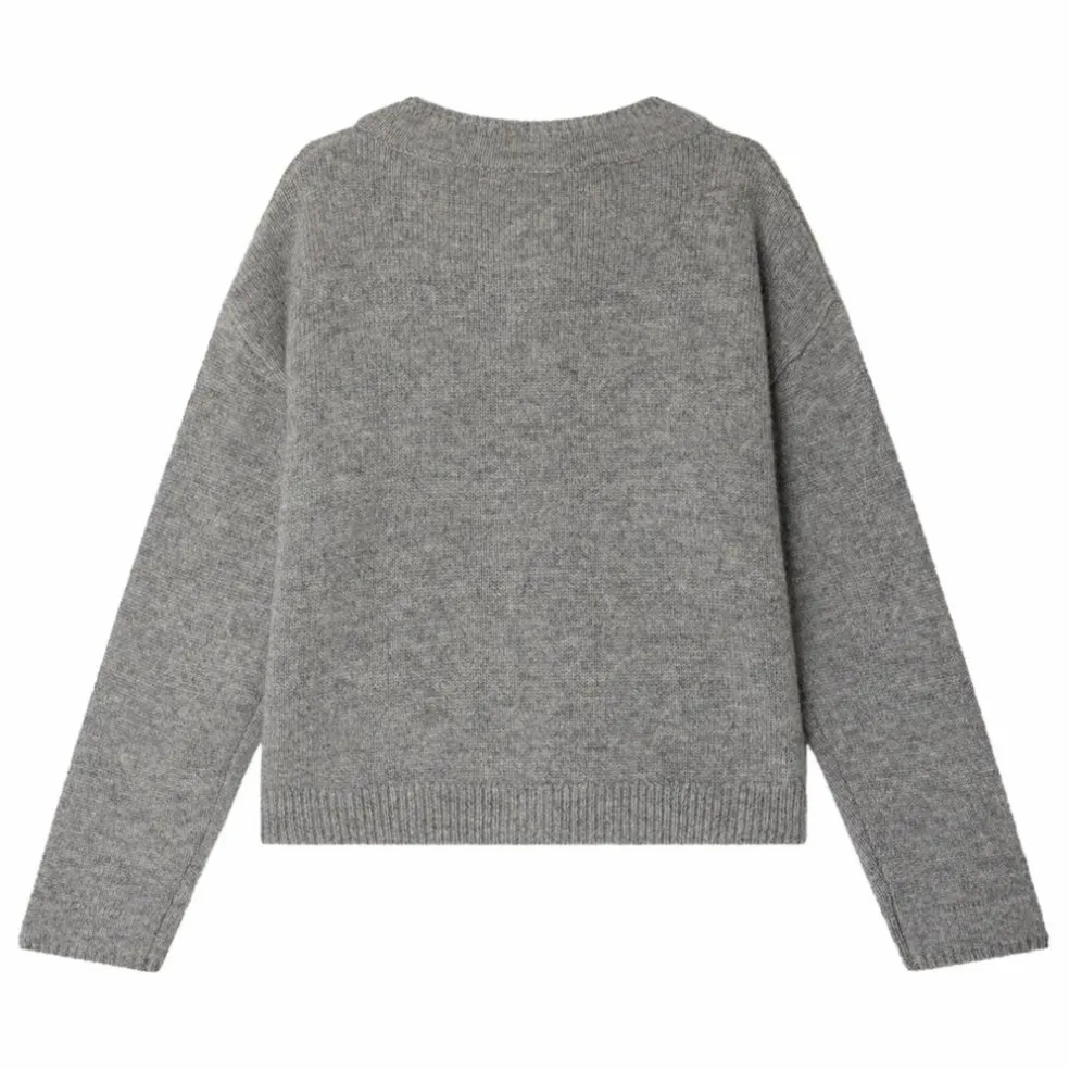 Gilet Judicael Cachemire | Gris chiné