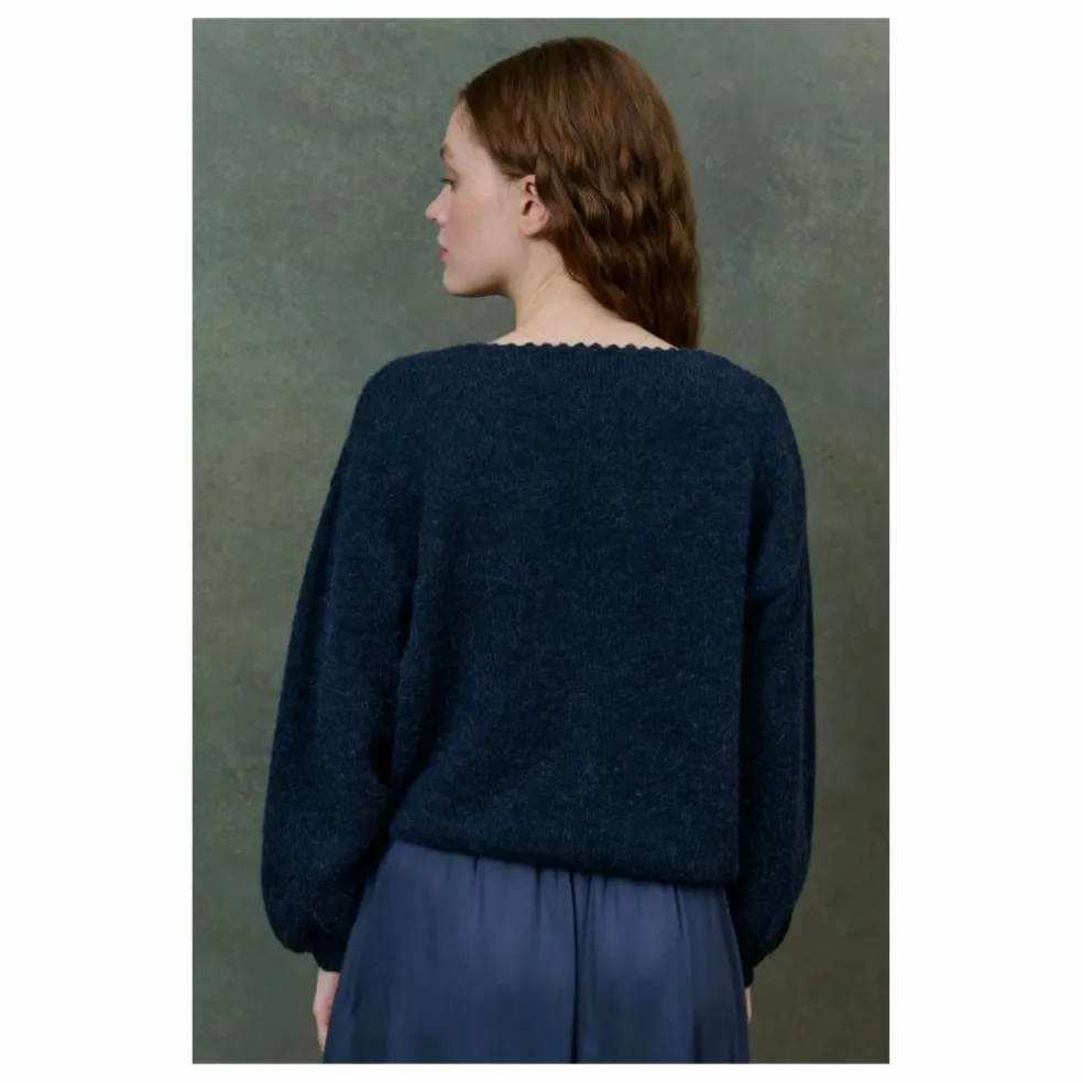 Gilet Lunami Fibres Recyclées- Collection Femme | Bleu marine