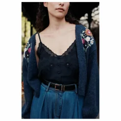 Gilet Lunami Fibres Recyclées- Collection Femme | Bleu marine