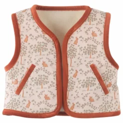 Gilet Réversible Glade | Ecru