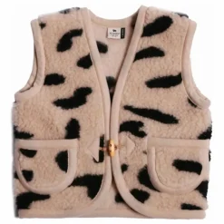 Gilet Sans Manches Alpen Guépard Bébé | Beige