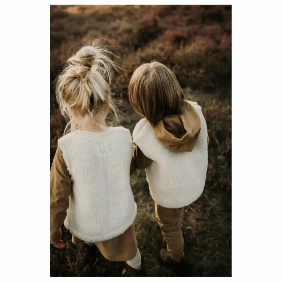 Gilet Sans Manches Alpen Bébé | Ecru