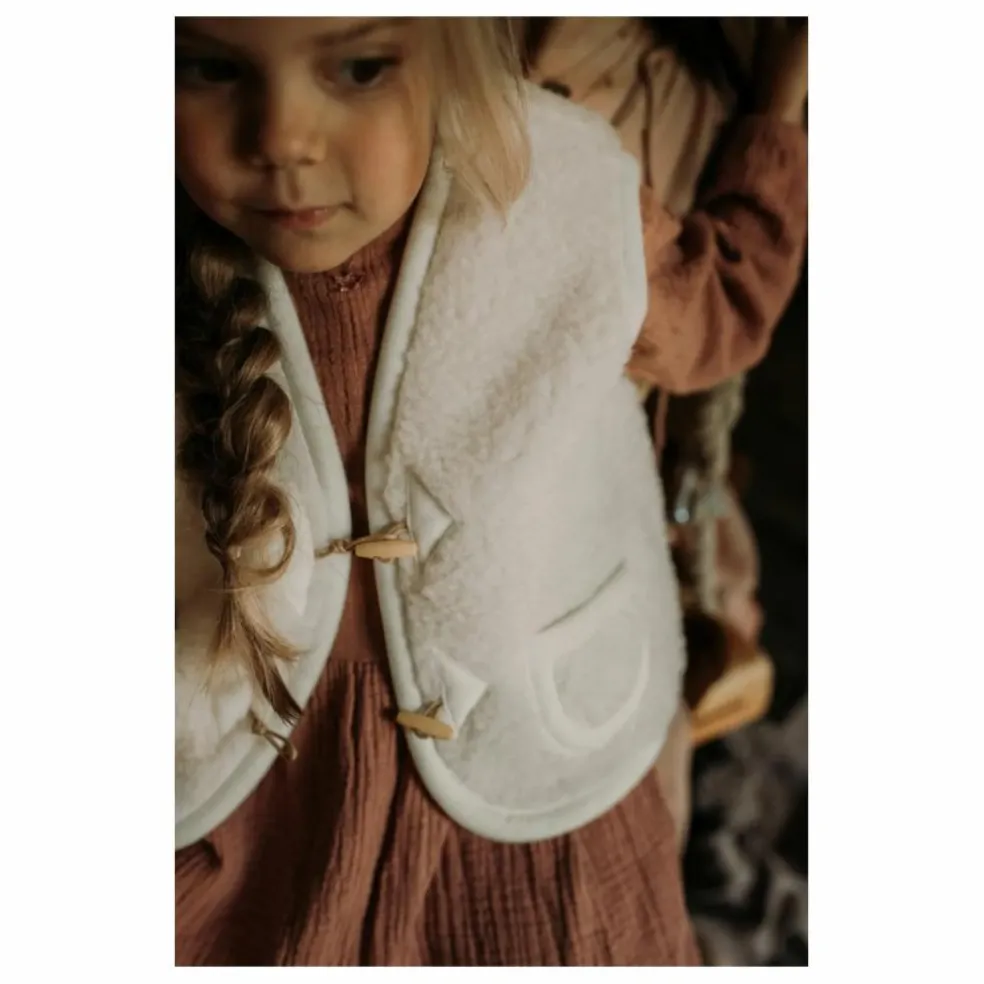 Gilet Sans Manches Alpen Bébé | Ecru