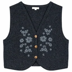 Gilet Sans Manches Ibinka Laine - Collection Femme | Charbon