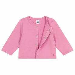 Gilet Uni Coton Bio | Rose bonbon
