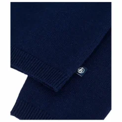 Gilet Volants Laine | Bleu nuit