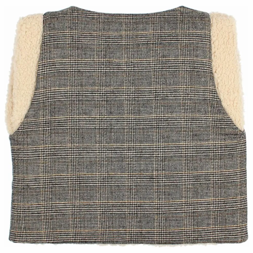 Gilet Wales Sherpa | Gris