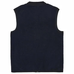 Gilet Zippé Sans Manches | Bleu marine
