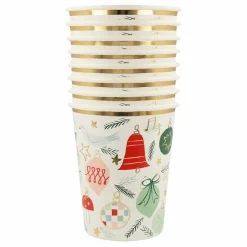 Gobelets Noël - set de 8