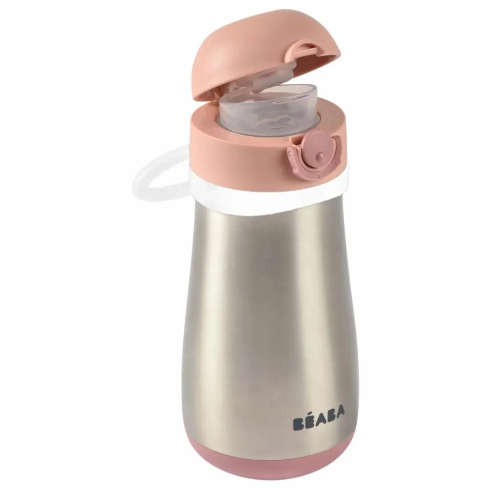 Gourde en inox - 350 ml | Vieux Rose