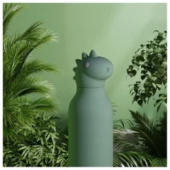 Gourde en inox Dinosaure | Vert