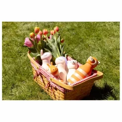 Gourde en inox Girafe | Orange
