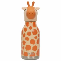 Gourde en inox Girafe | Orange