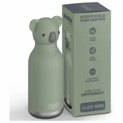 Gourde en inox Koala | Gris