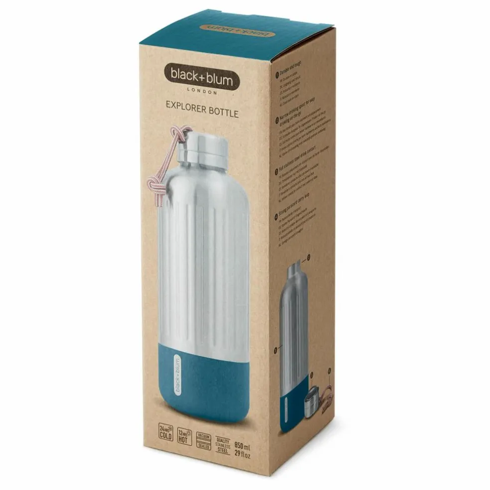 Gourde en inox L | Bleu