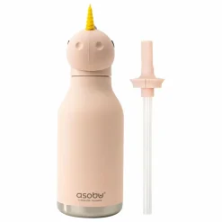 Gourde en inox Licorne | Rose pâle