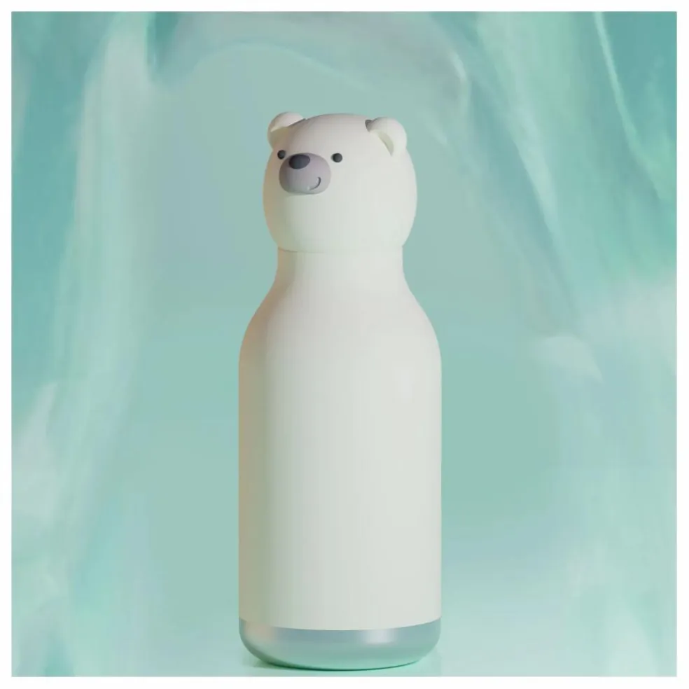 Gourde en inox Ours Blanc
