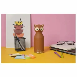 Gourde en inox Renard | Marron