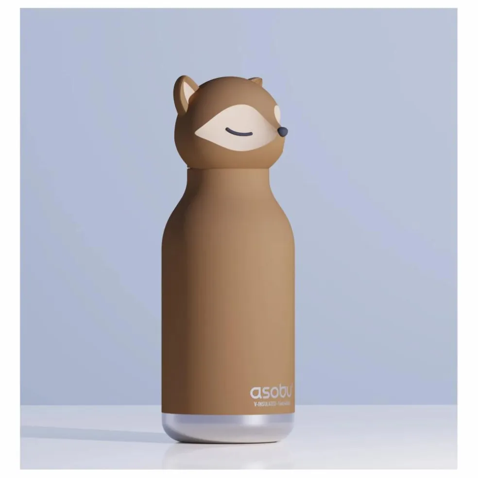 Gourde en inox Renard | Marron