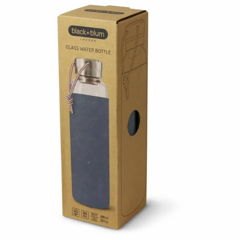 Gourde en verre borosilicate- 600 ml | Slate