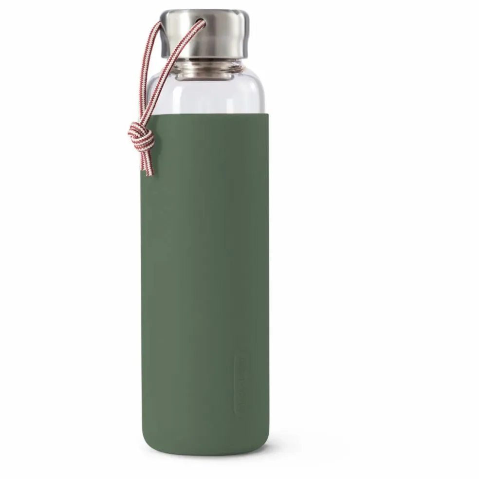 Gourde en verre borosilicate- 600 ml | Olive