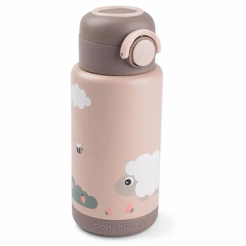 Gourde isotherme Tiny Farm | Rose