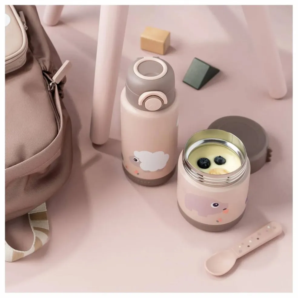 Gourde isotherme Tiny Farm | Rose