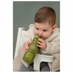 Gourde 350ml Mr Dino | Vert kaki