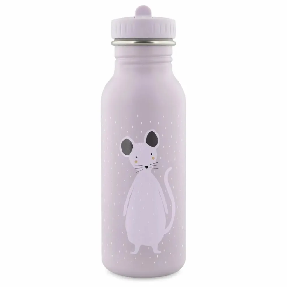 Gourde 500ml Mrs Mouse | Gris clair