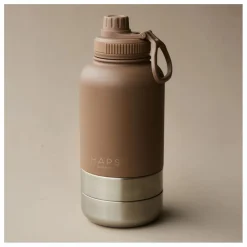 Gourde pour chien Haps Go - 900 ml | Marron