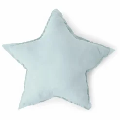 Grand coussin Etoile | Bleu ciel