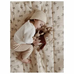Grand doudou lapin pull jacquard | Sienne
