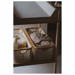 Grand panier de rangement | Beige