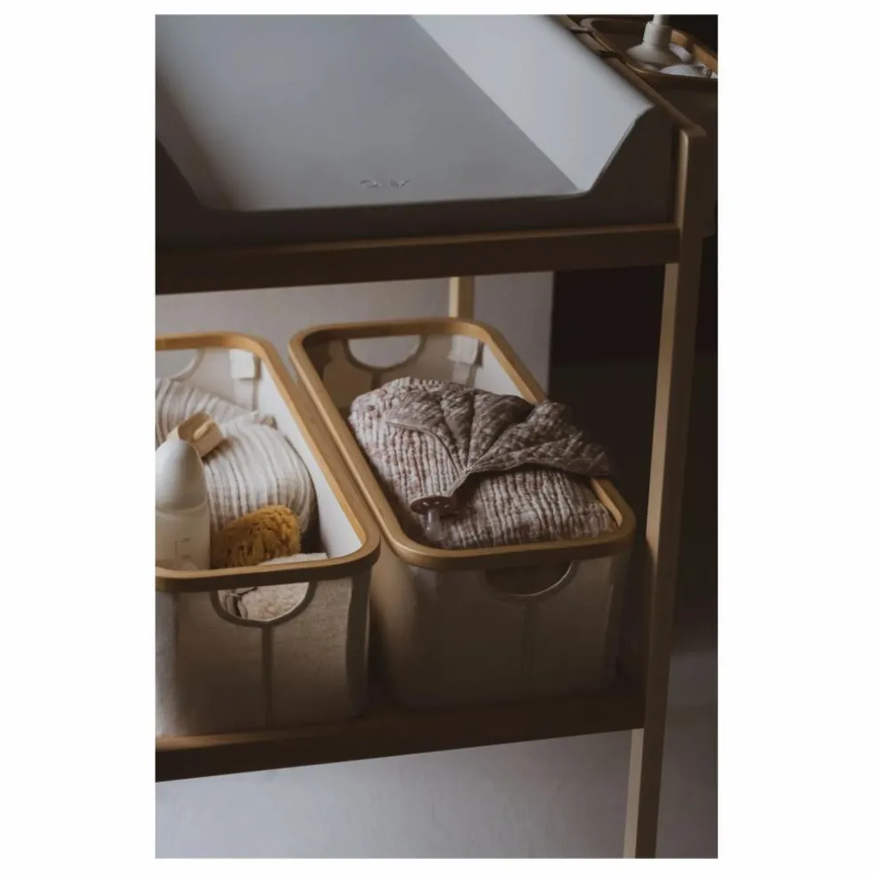 Grand panier de rangement | Beige