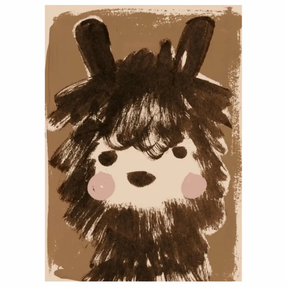 Grande affiche Alpaca