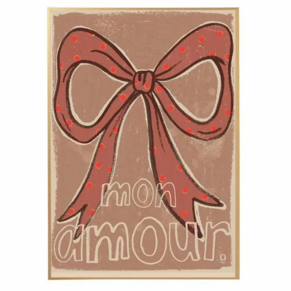 Grande affiche Bow | Ocre