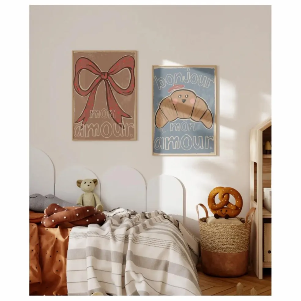 Grande affiche Bow | Ocre