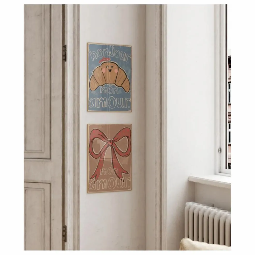 Grande affiche Bow | Ocre