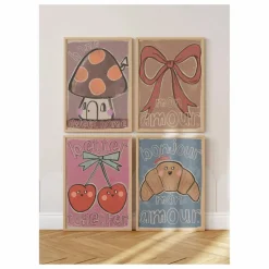 Grande affiche Bow | Ocre