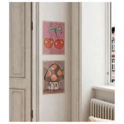 Grande affiche Mushroom | Brun