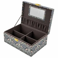 Grande Boîte à Bijoux MW Liberty Strawberry Thief | Noir