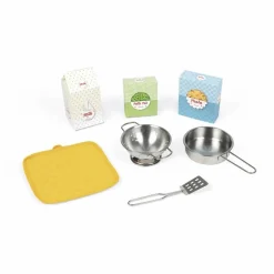 Grande cuisine équipée en bois Happy day | Jaune