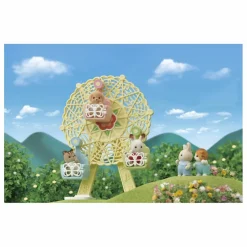 Grande roue et bébé caniche
