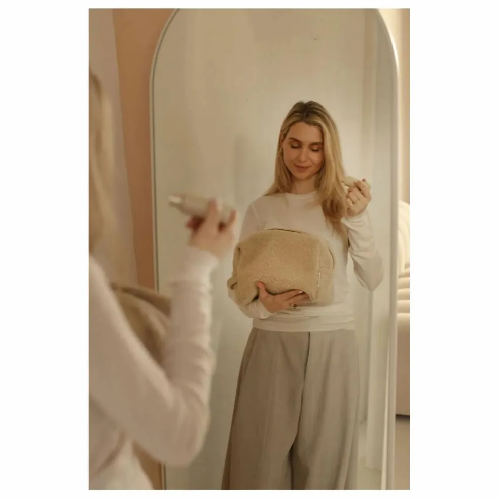 Grande trousse de toilette | Ecru