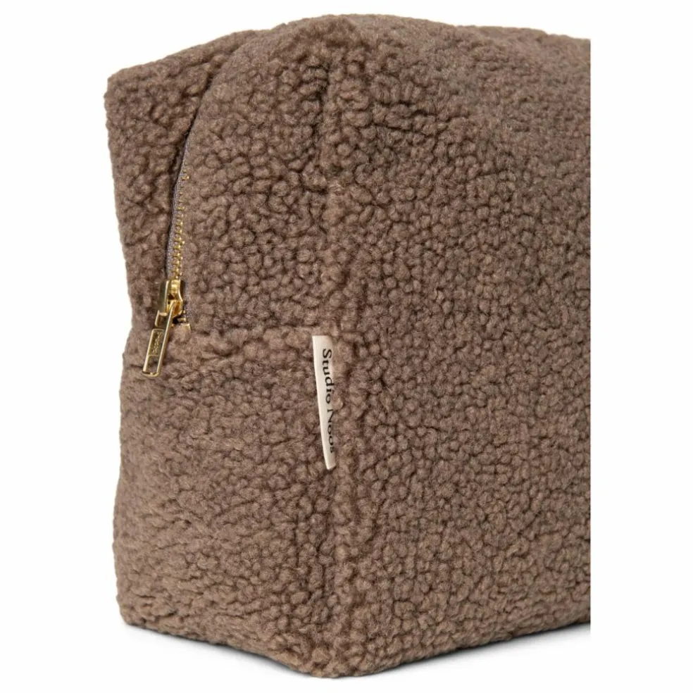 Grande trousse de toilette | Brun